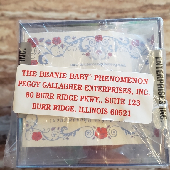 Ty Beanie Bear MINT and AUTHENTIC Garcia. Comes with Certificate of Authenticity - Picture 8 of 9